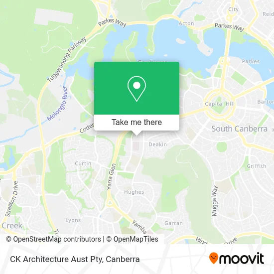 Mapa CK Architecture Aust Pty