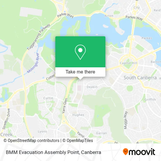 Mapa BMM Evacuation Assembly Point