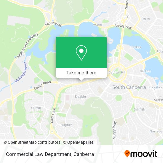 Commercial Law Department map