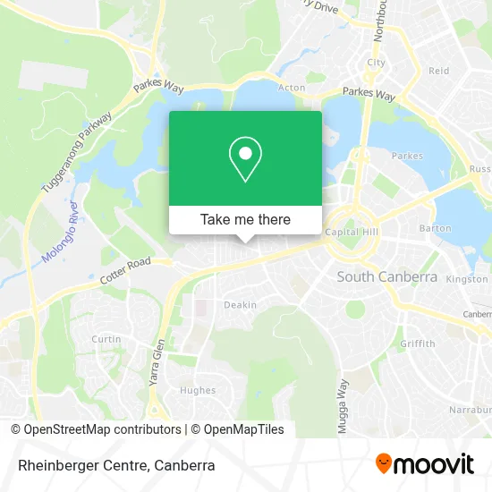 Mapa Rheinberger Centre