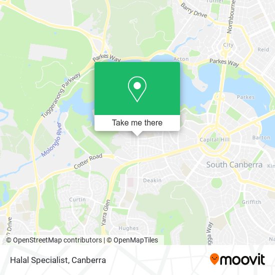 Halal Specialist map