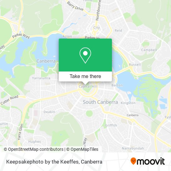 Keepsakephoto by the Keeffes map