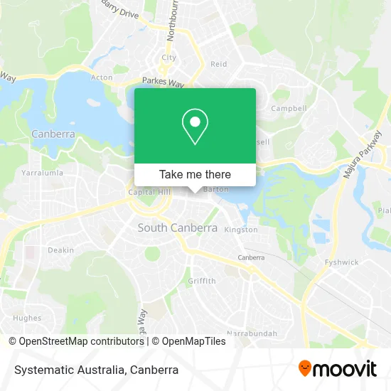 Mapa Systematic Australia