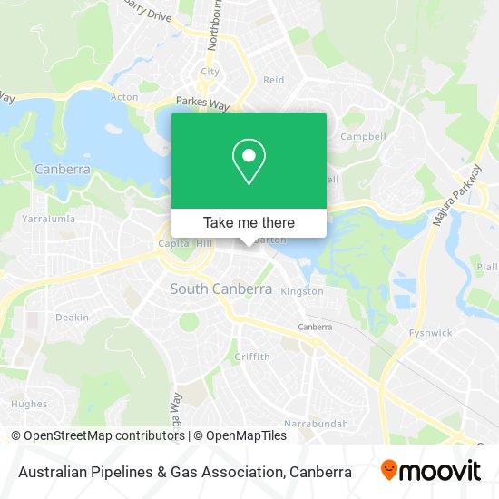 Australian Pipelines & Gas Association map