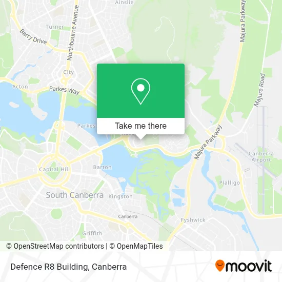 Mapa Defence R8 Building