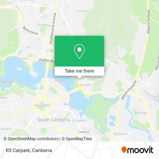 Mapa R5 Carpark