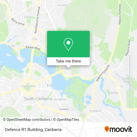 Mapa Defence R1 Building