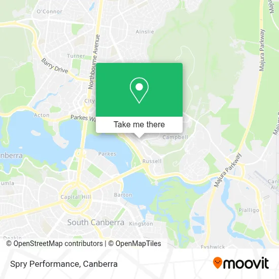 Mapa Spry Performance