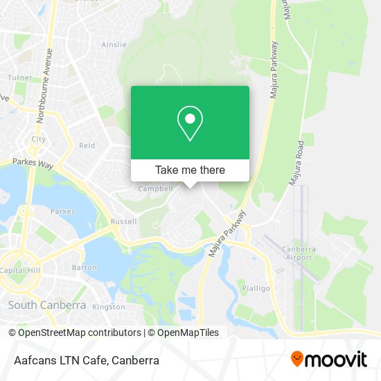 Aafcans LTN Cafe map