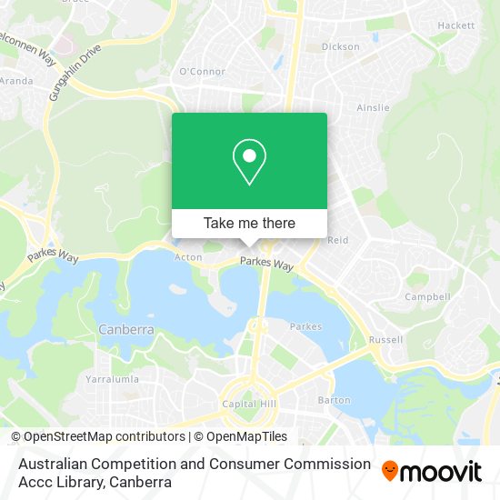 Mapa Australian Competition and Consumer Commission Accc Library