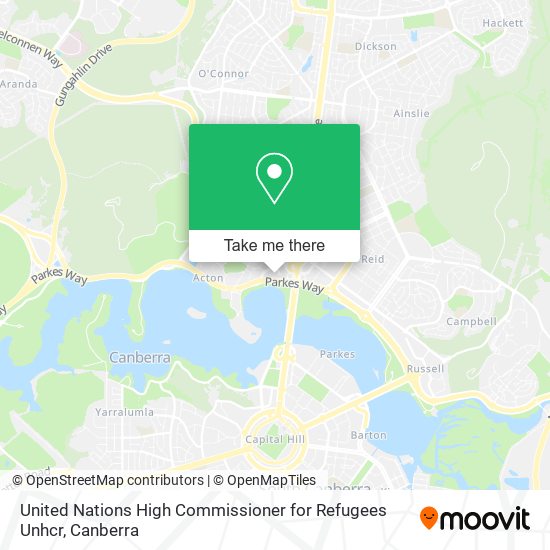 United Nations High Commissioner for Refugees Unhcr map