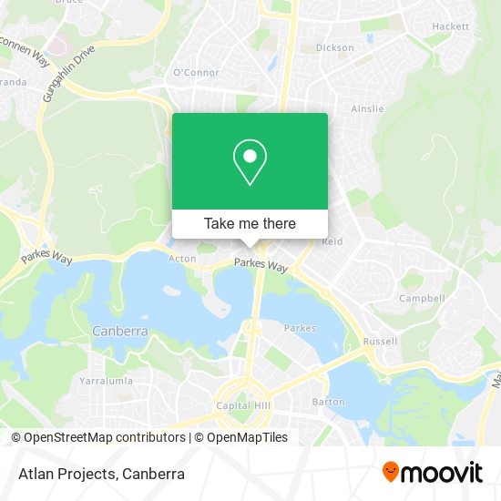 Atlan Projects map