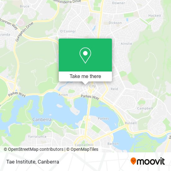 Tae Institute map
