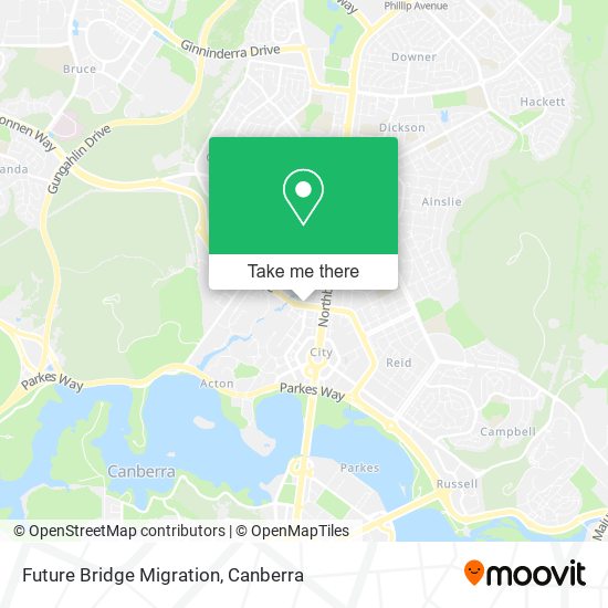 Future Bridge Migration map