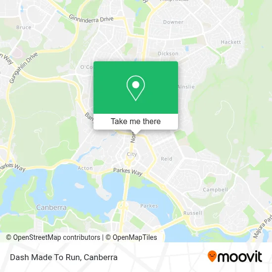 Mapa Dash Made To Run
