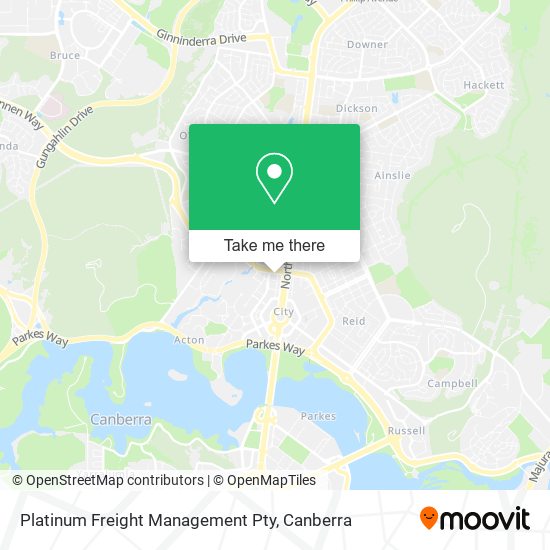 Platinum Freight Management Pty map