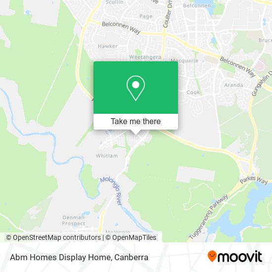 Abm Homes Display Home map