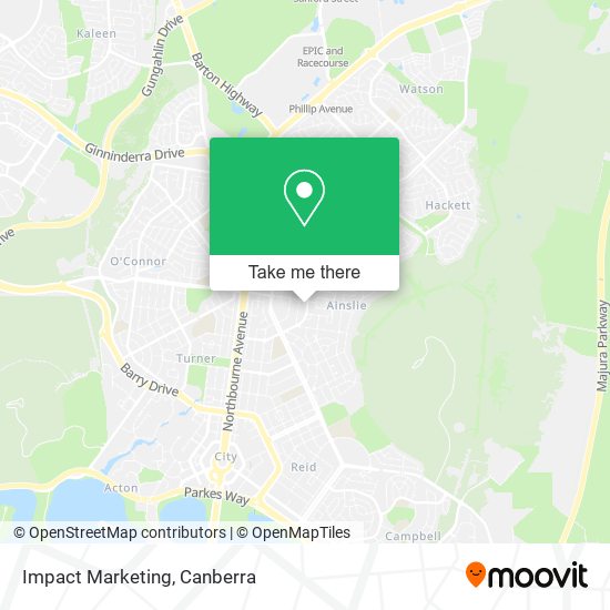 Impact Marketing map