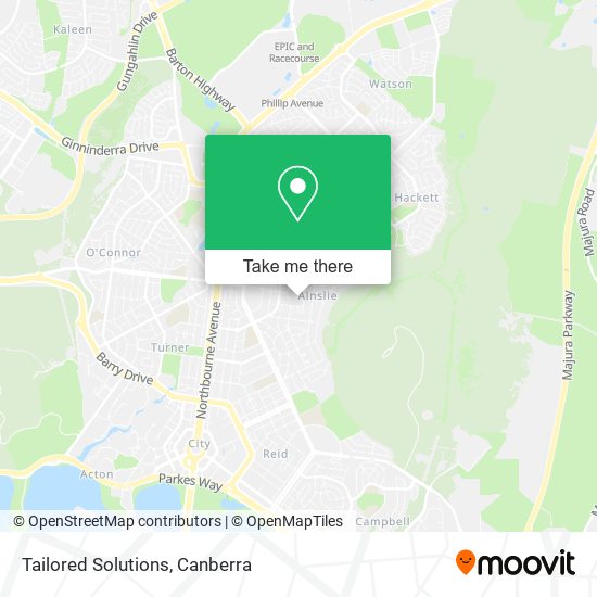 Tailored Solutions map