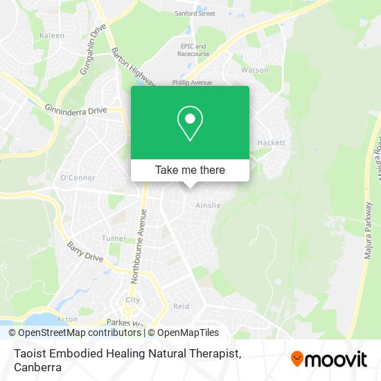 Taoist Embodied Healing Natural Therapist map