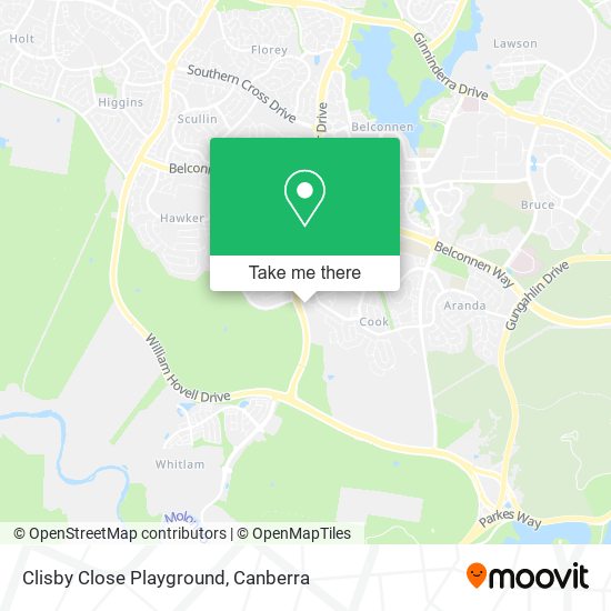 Clisby Close Playground map
