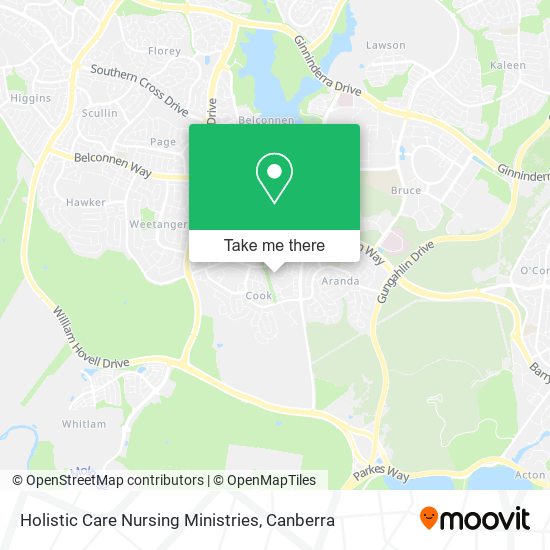 Holistic Care Nursing Ministries map