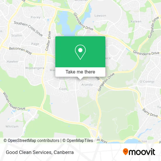 Mapa Good Clean Services