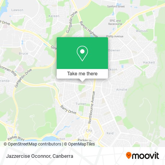Jazzercise Oconnor map
