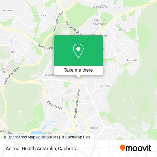 Mapa Animal Health Australia