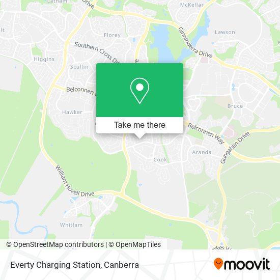 Everty Charging Station map