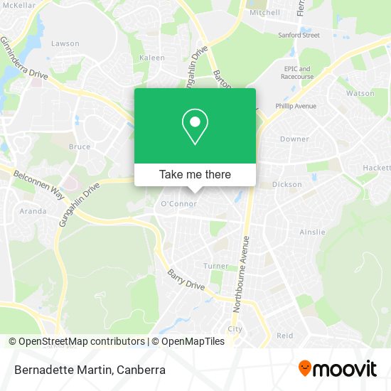 Bernadette Martin map