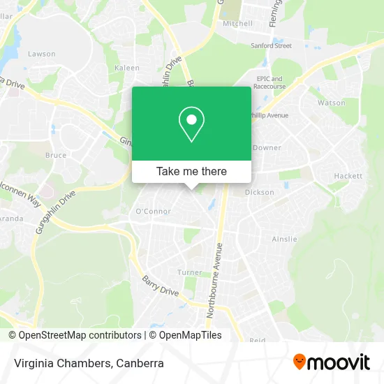 Mapa Virginia Chambers