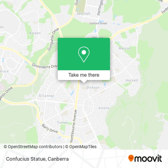 Confucius Statue map