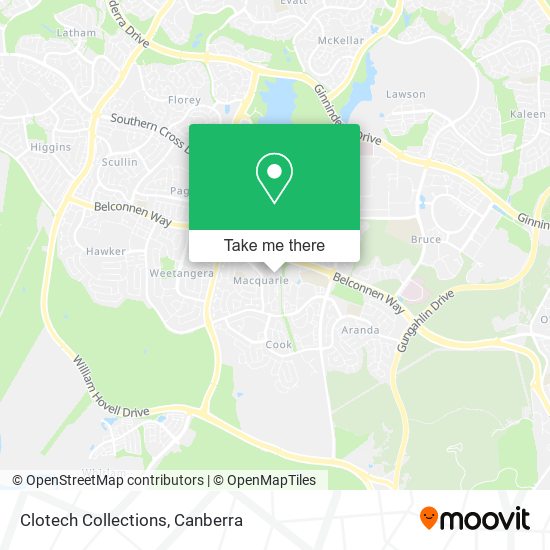 Clotech Collections map