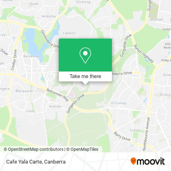 Cafe Yala Carte map