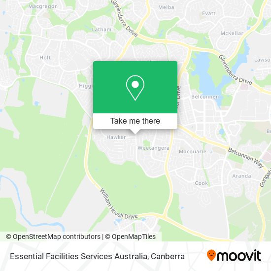 Mapa Essential Facilities Services Australia