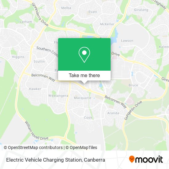 Electric Vehicle Charging Station map