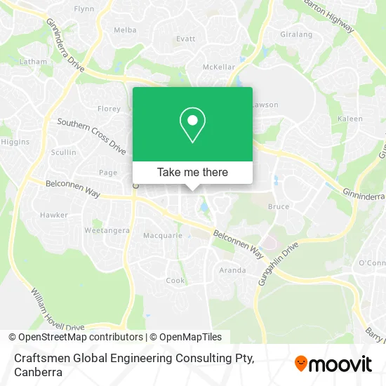 Craftsmen Global Engineering Consulting Pty map