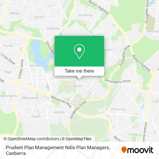 Prudent Plan Management Ndis Plan Managers map