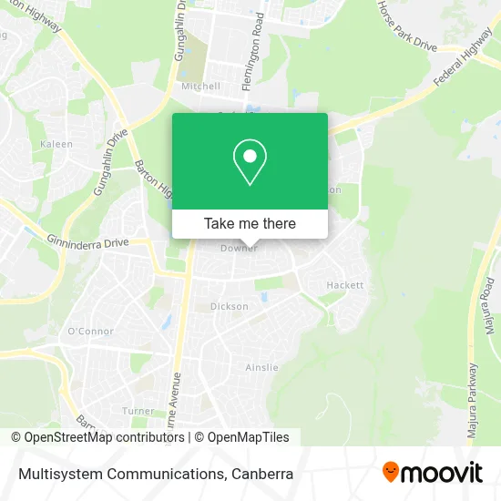 Mapa Multisystem Communications