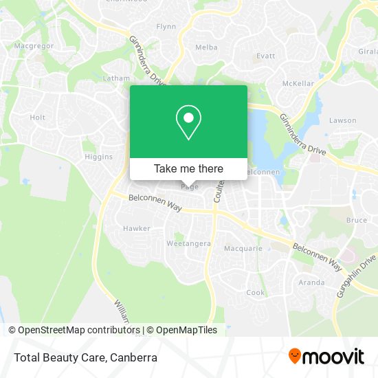 Total Beauty Care map