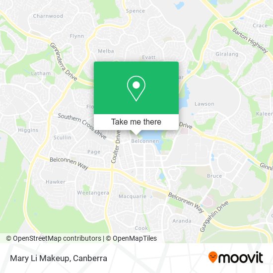 Mary Li Makeup map