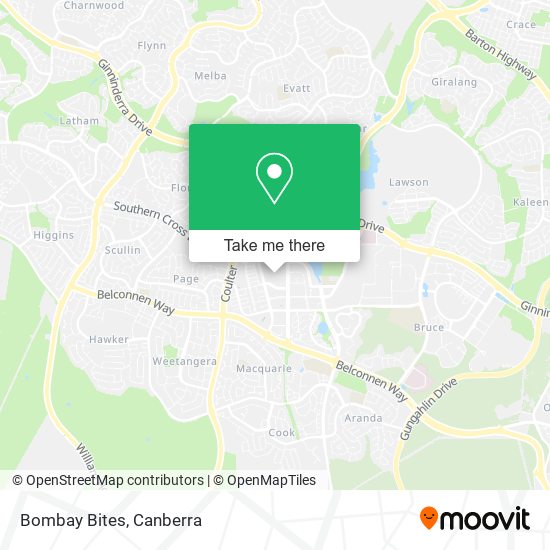 Bombay Bites map