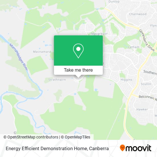 Energy Efficient Demonstration Home map