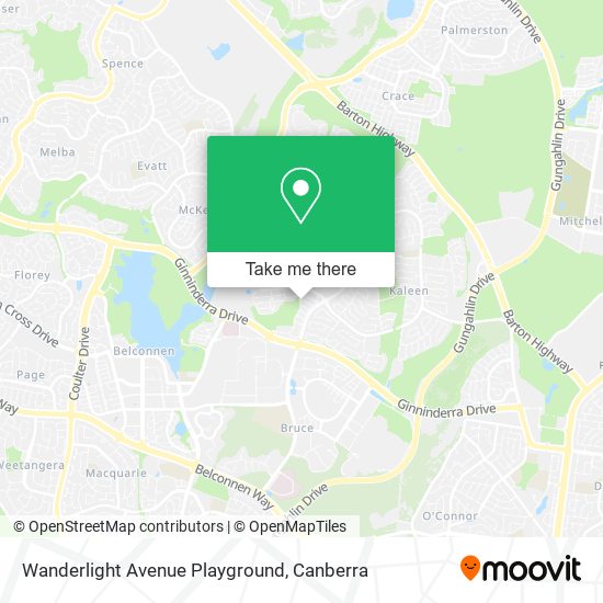 Wanderlight Avenue Playground map
