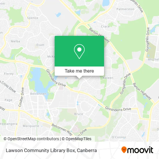 Lawson Community Library Box map