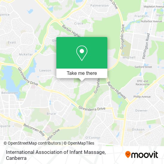 International Association of Infant Massage map
