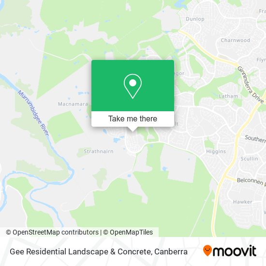 Gee Residential Landscape & Concrete map