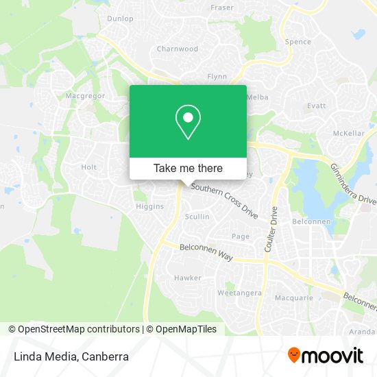 Linda Media map