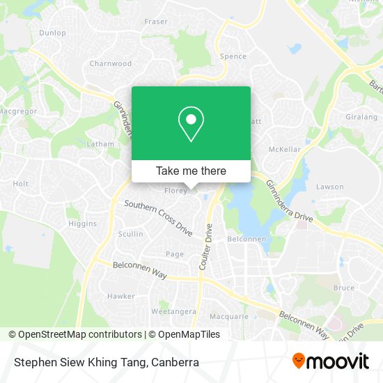 Stephen Siew Khing Tang map